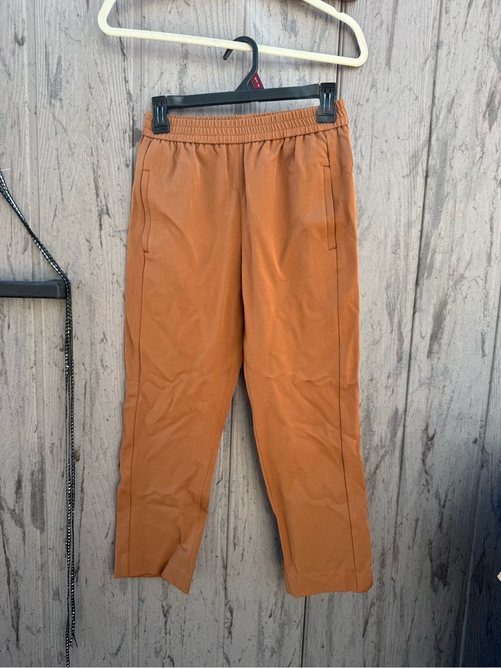 Calvin Klein Women's Rust Orange Trousers